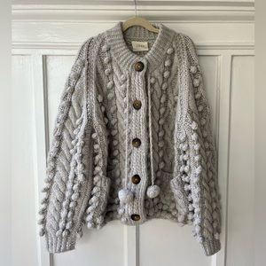 Doen pomme sweater moonstone XS/S